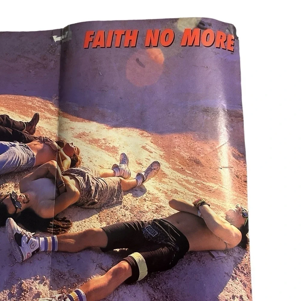 Rare Vintage 80s/90s Faith No More/ Extreme Double Sided 21
